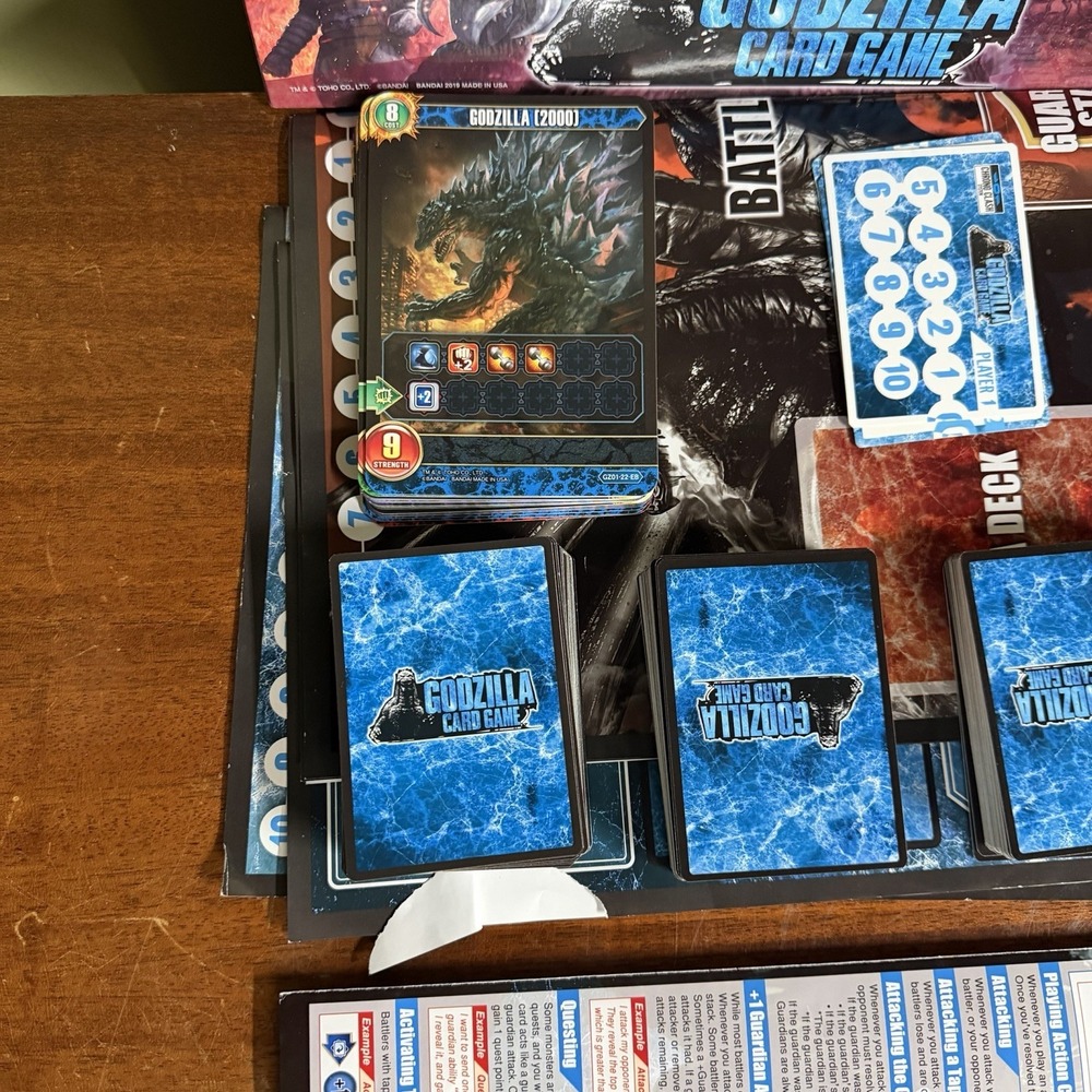 BANDAI Godzilla Card Game Chrono Clash GZ-01 - Picture 2 of 4